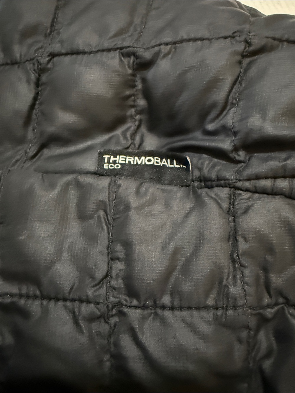 The North Face Black Hooded Quilted Jacket Size 4T - Picture 6 of 8